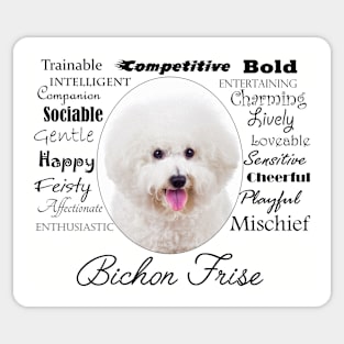 Bichon Traits Sticker